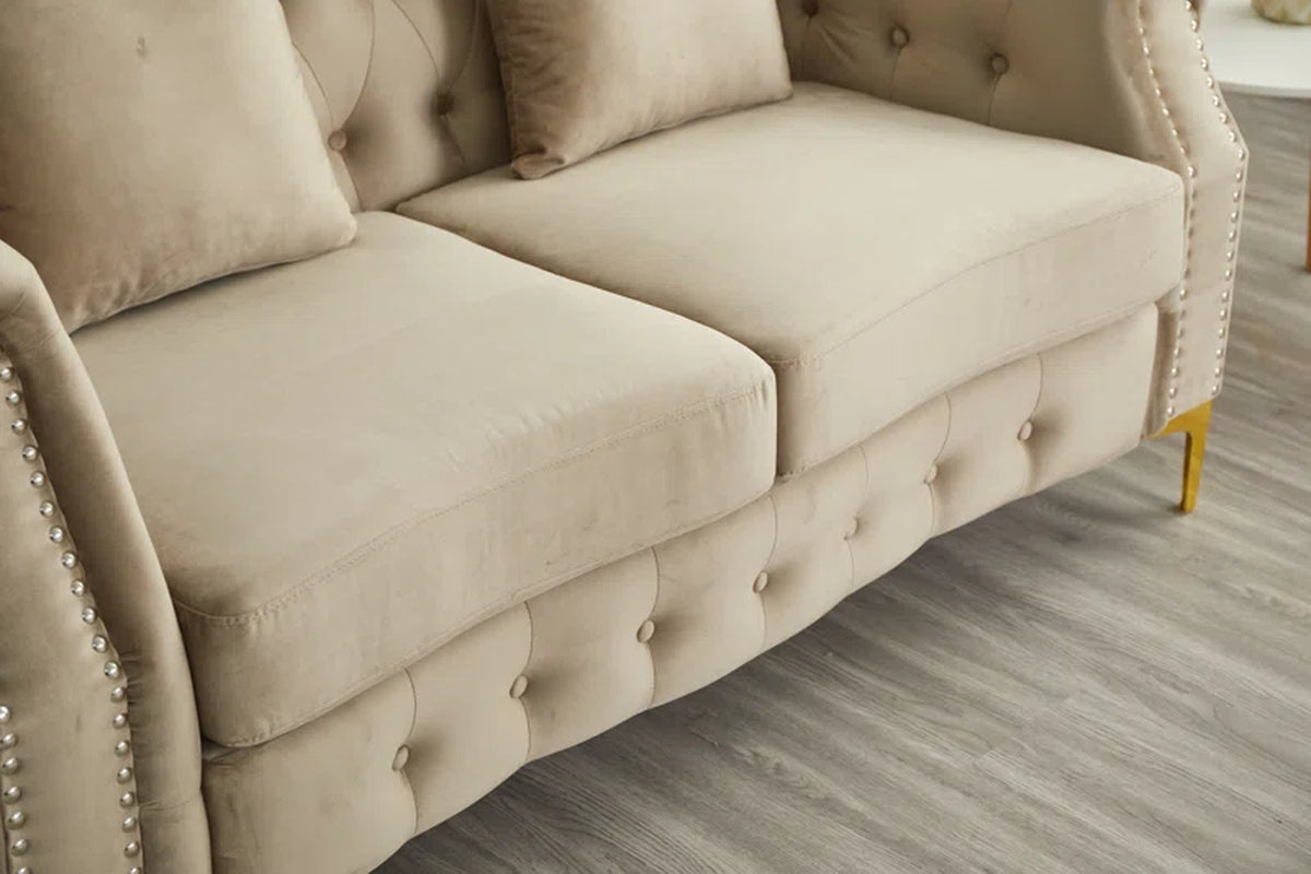 Frotten 65'' Velvet Loveseat