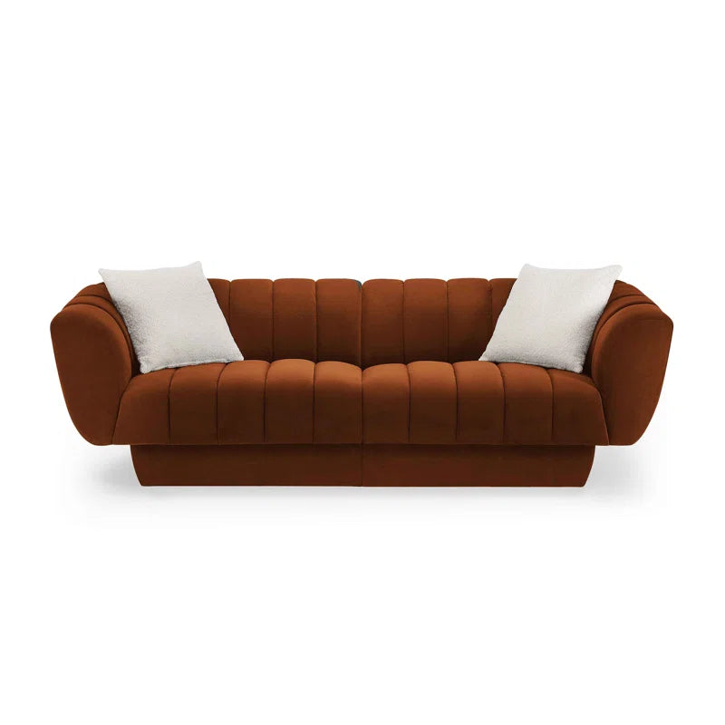 MINIMORE Modern Style 88.2'' W Charlotte 3Seater Chesterfield Sofa