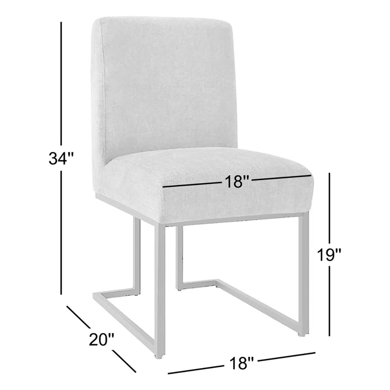 Bende 19'' H Fabric Upholstered Side Chair