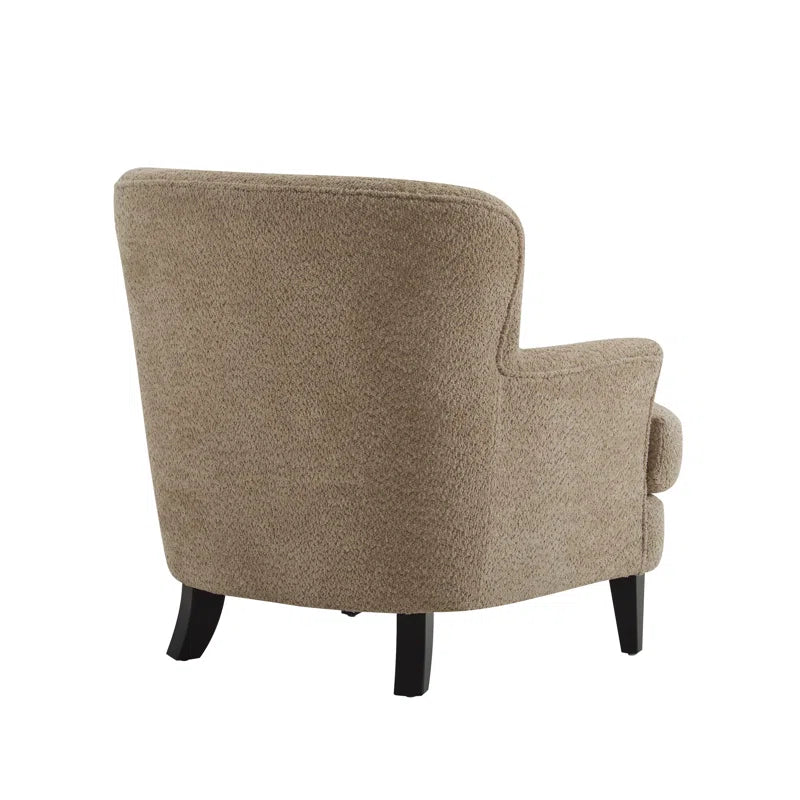 Kamiyla Upholstered Armchair with Ottoman