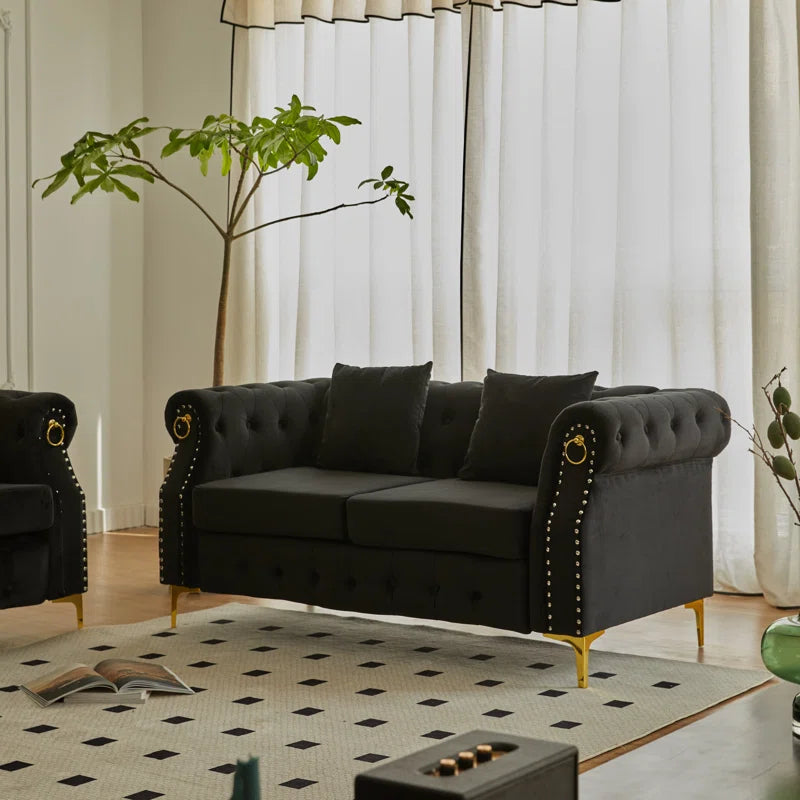Frotten 65'' Velvet Loveseat