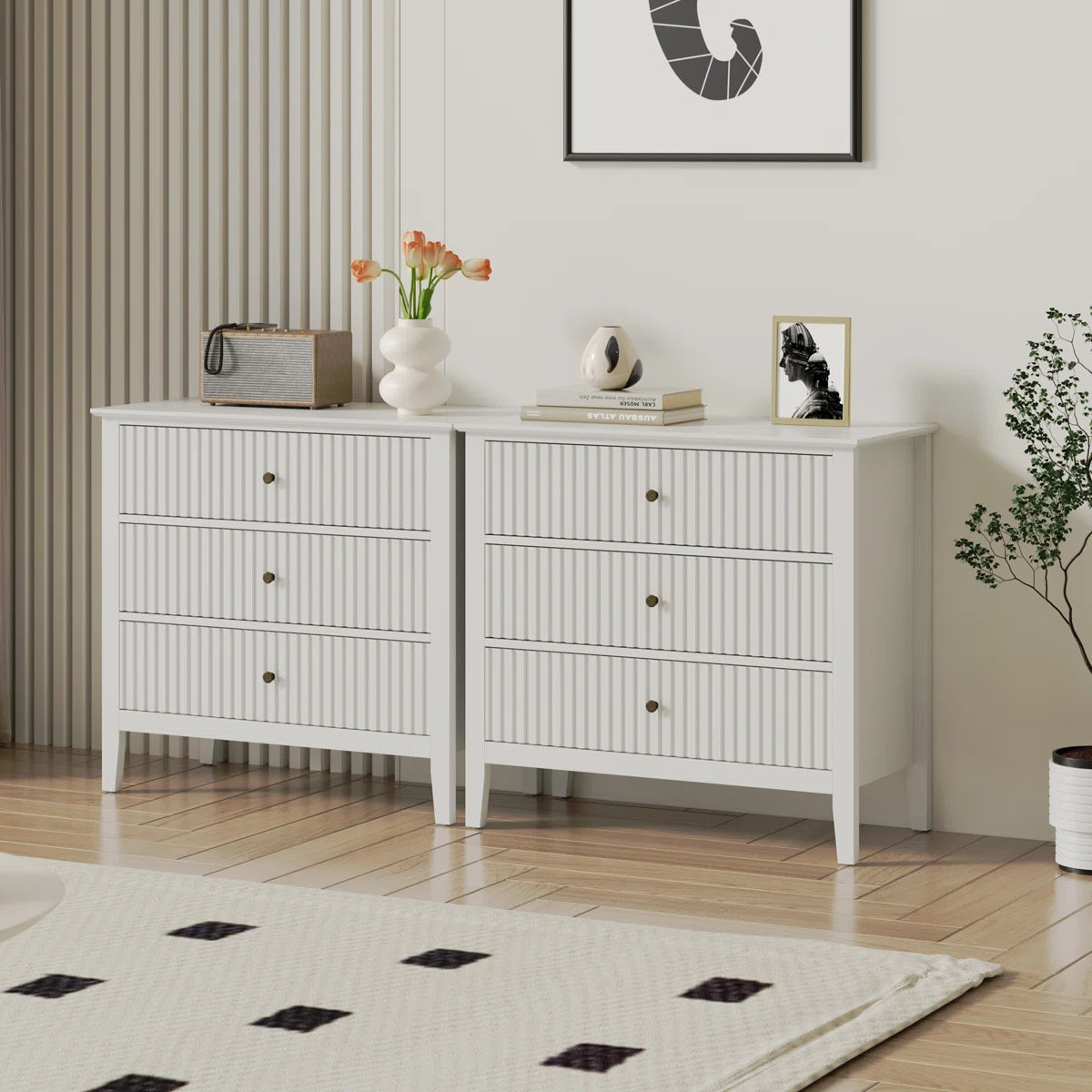 Elyra Wide 3-Drawer Dresser