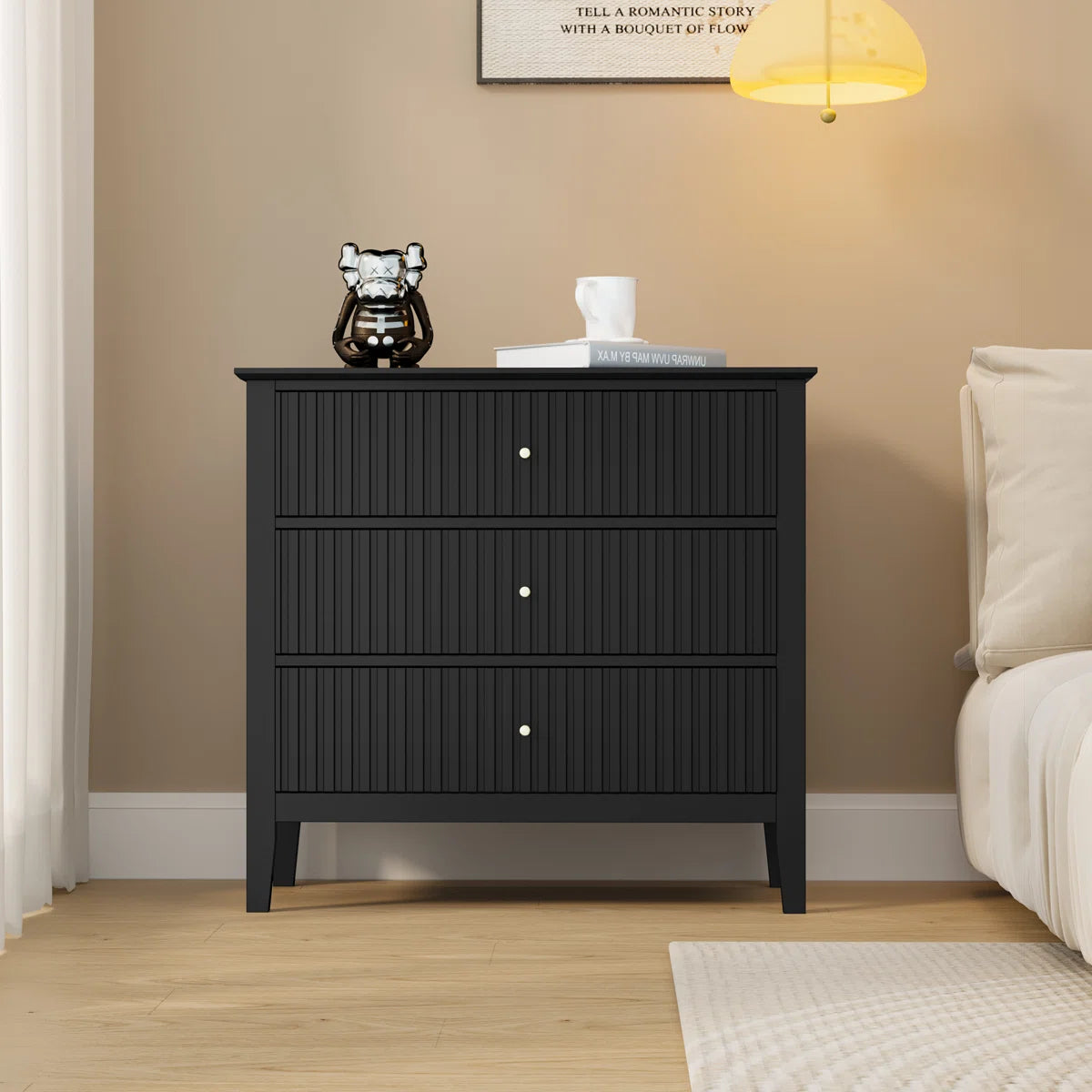 Elyra Wide 3-Drawer Dresser