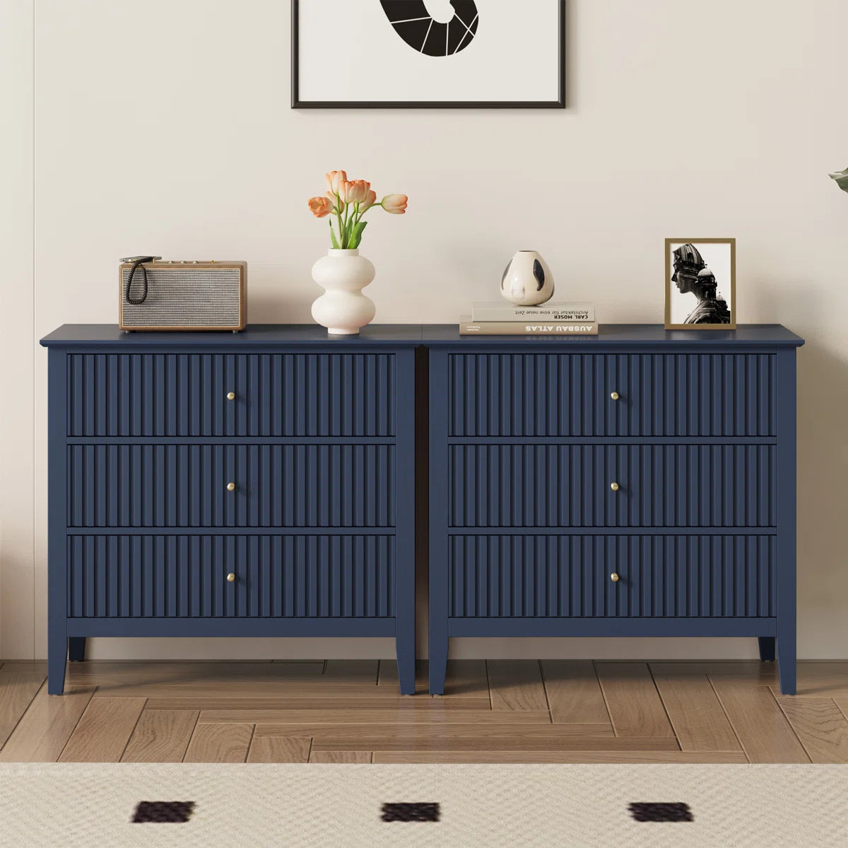 Elyra Wide 3-Drawer Dresser