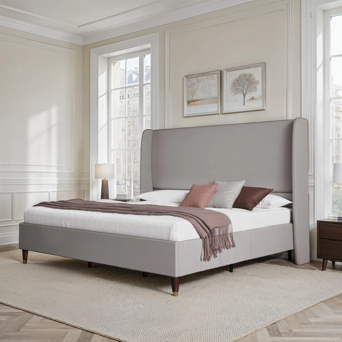 Calia Upholstered Platform Bed