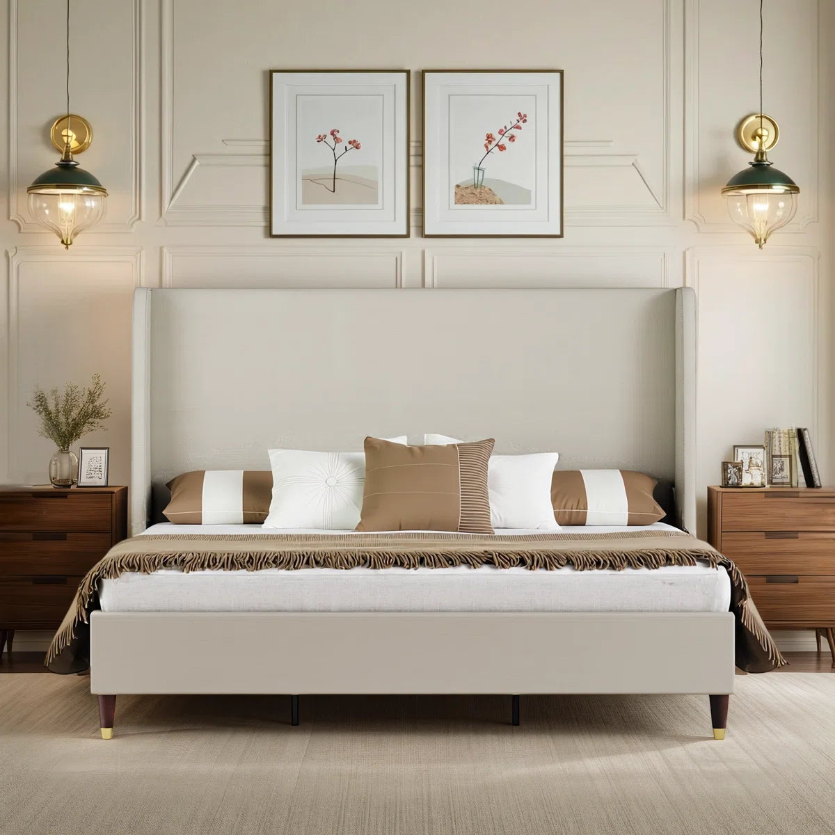 Calia Upholstered Platform Bed
