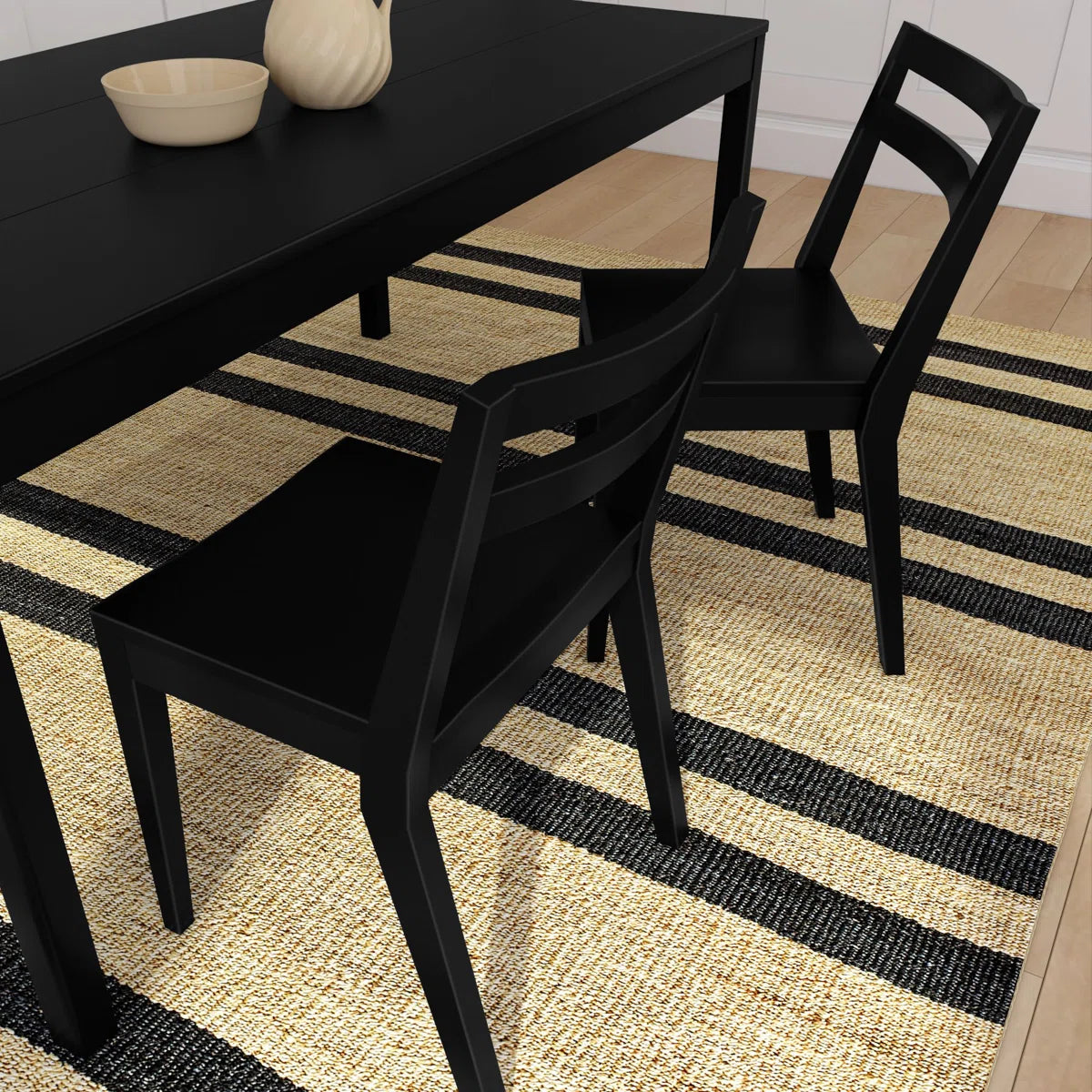 Nolan Wooden Dining Chair Set