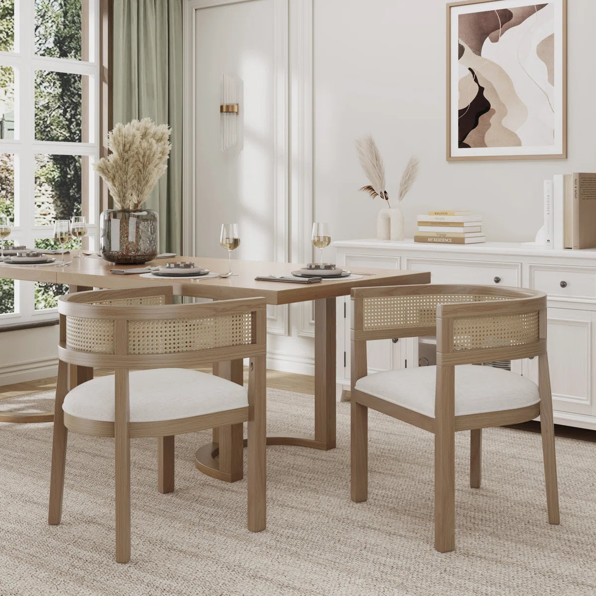 Oraya Rattan Armchair Set