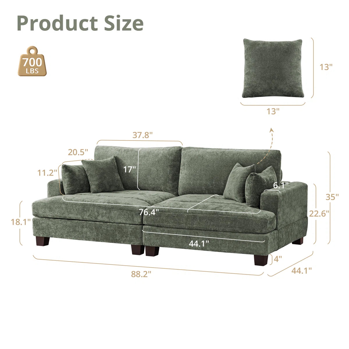 Velora Adjustable Back Sofa
