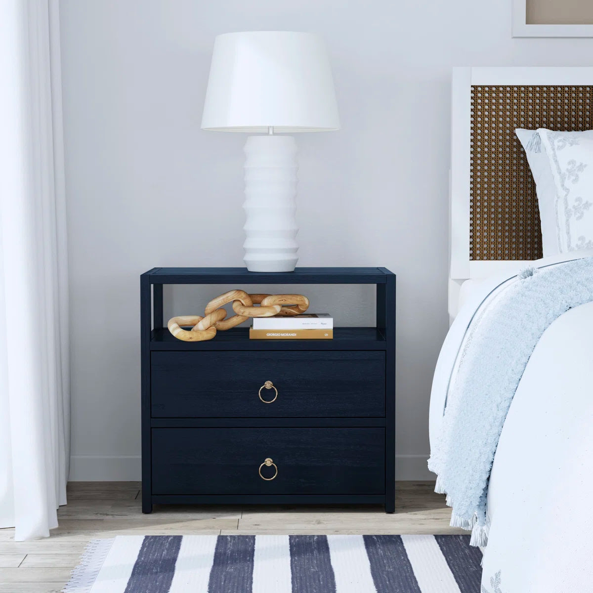 Ceyla 2-Drawer Nightstand