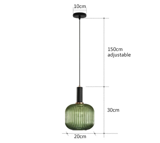 Ravelle Retro Pendant Light