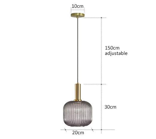 Ravelle Retro Pendant Light