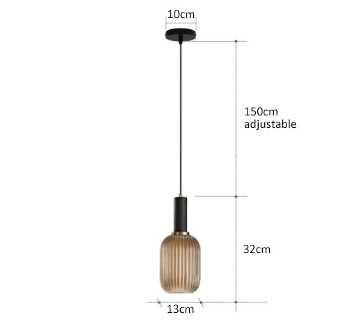 Ravelle Retro Pendant Light