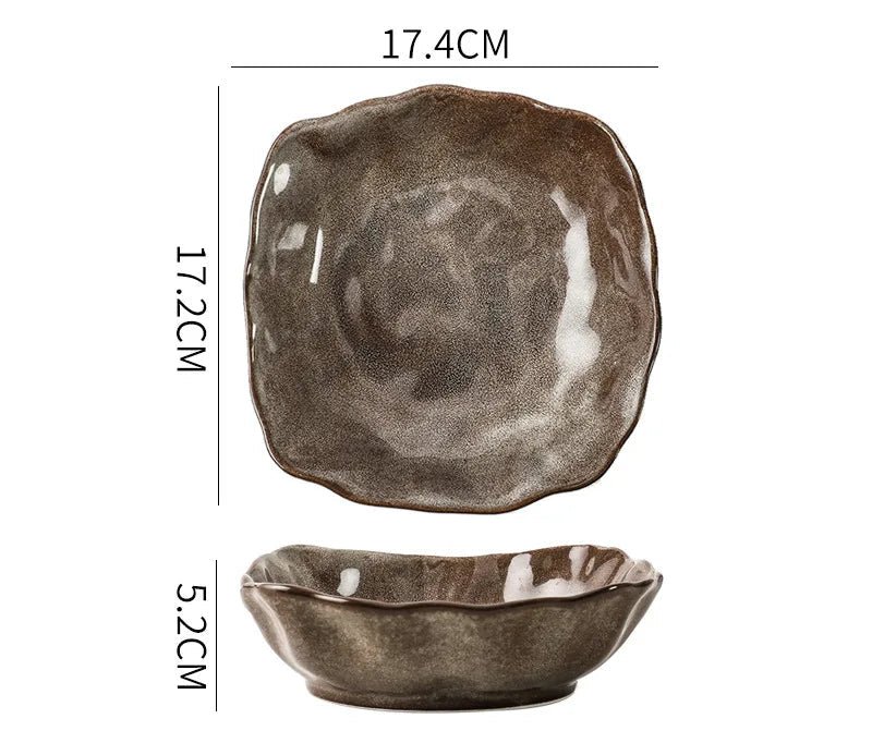 Kaelen Stoneware Dish Set