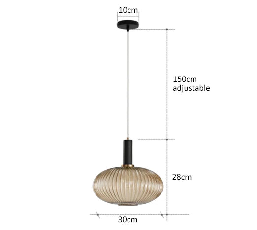 Ravelle Retro Pendant Light