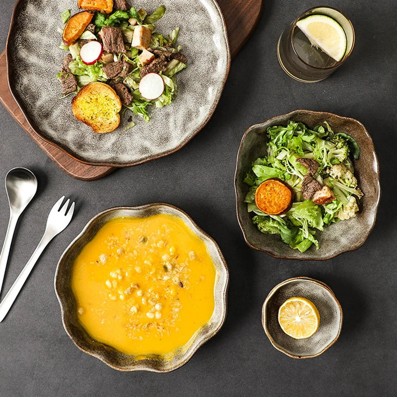 Kaelen Stoneware Dish Set