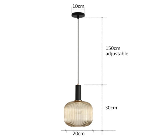 Ravelle Retro Pendant Light