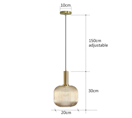 Ravelle Retro Pendant Light
