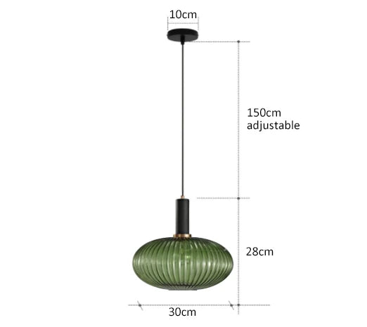 Ravelle Retro Pendant Light