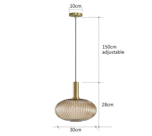 Ravelle Retro Pendant Light
