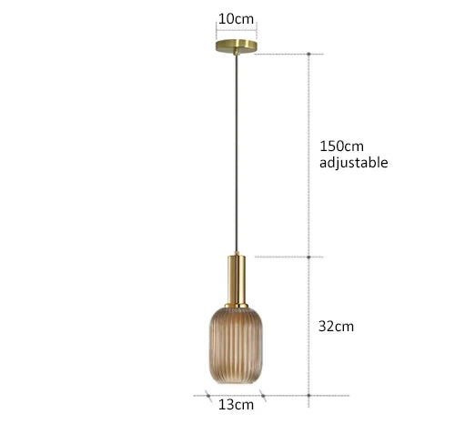 Ravelle Retro Pendant Light