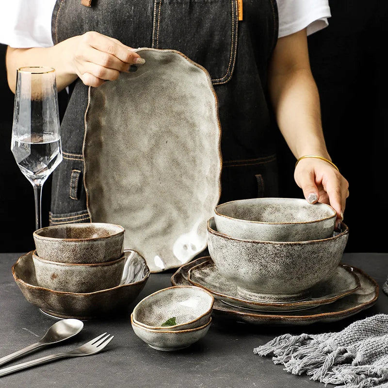 Kaelen Stoneware Dish Set