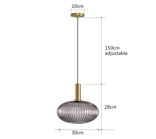 Ravelle Retro Pendant Light