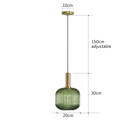Ravelle Retro Pendant Light
