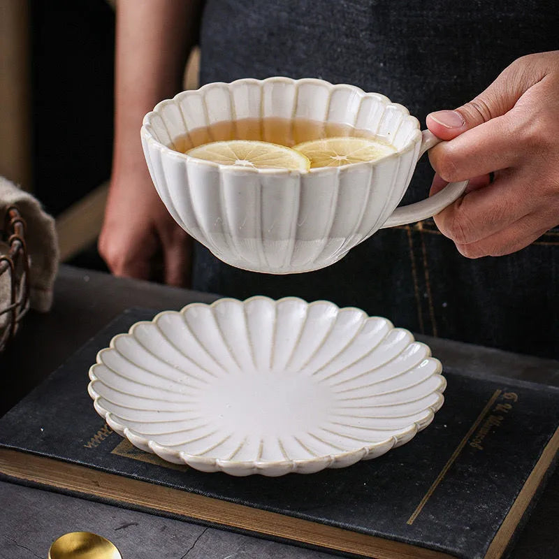 Nivra Ceramic Cup & Saucer Set