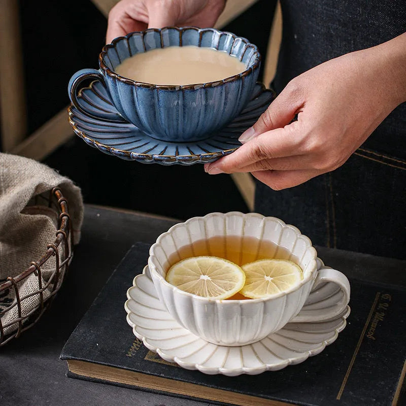 Nivra Ceramic Cup & Saucer Set