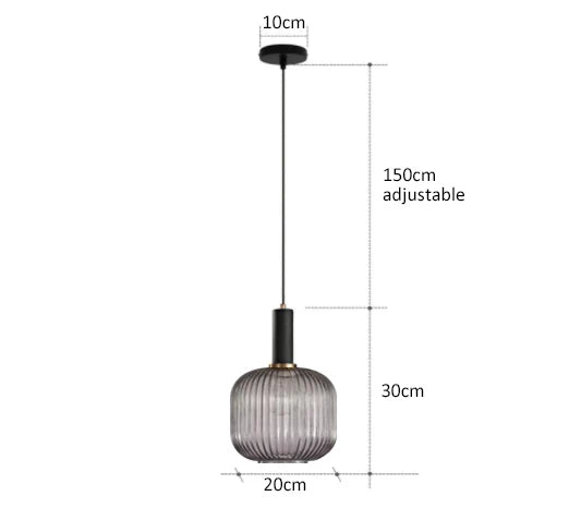 Ravelle Retro Pendant Light