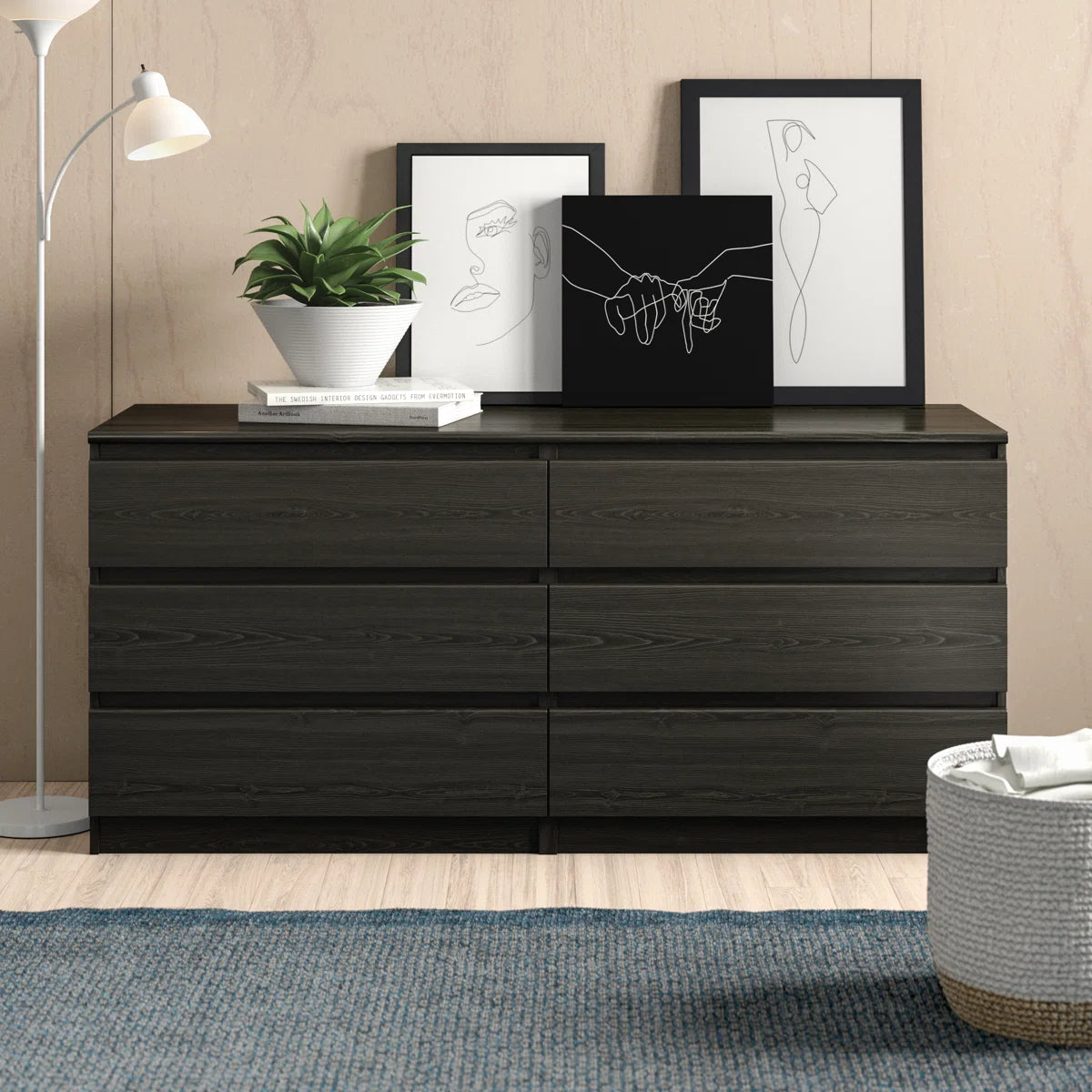 Noira 6-Drawer Double Dresser