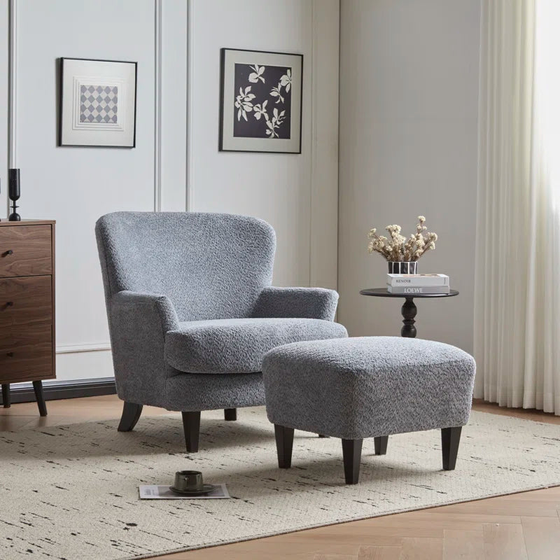 Neyra Lounge Chair & Ottoman