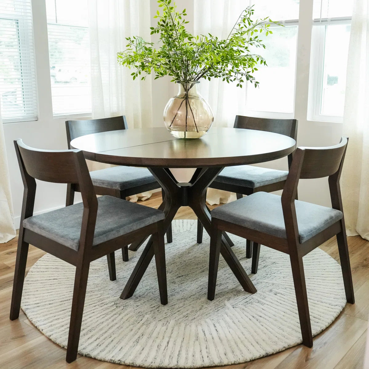Soren Round Cross-Leg Dining Table