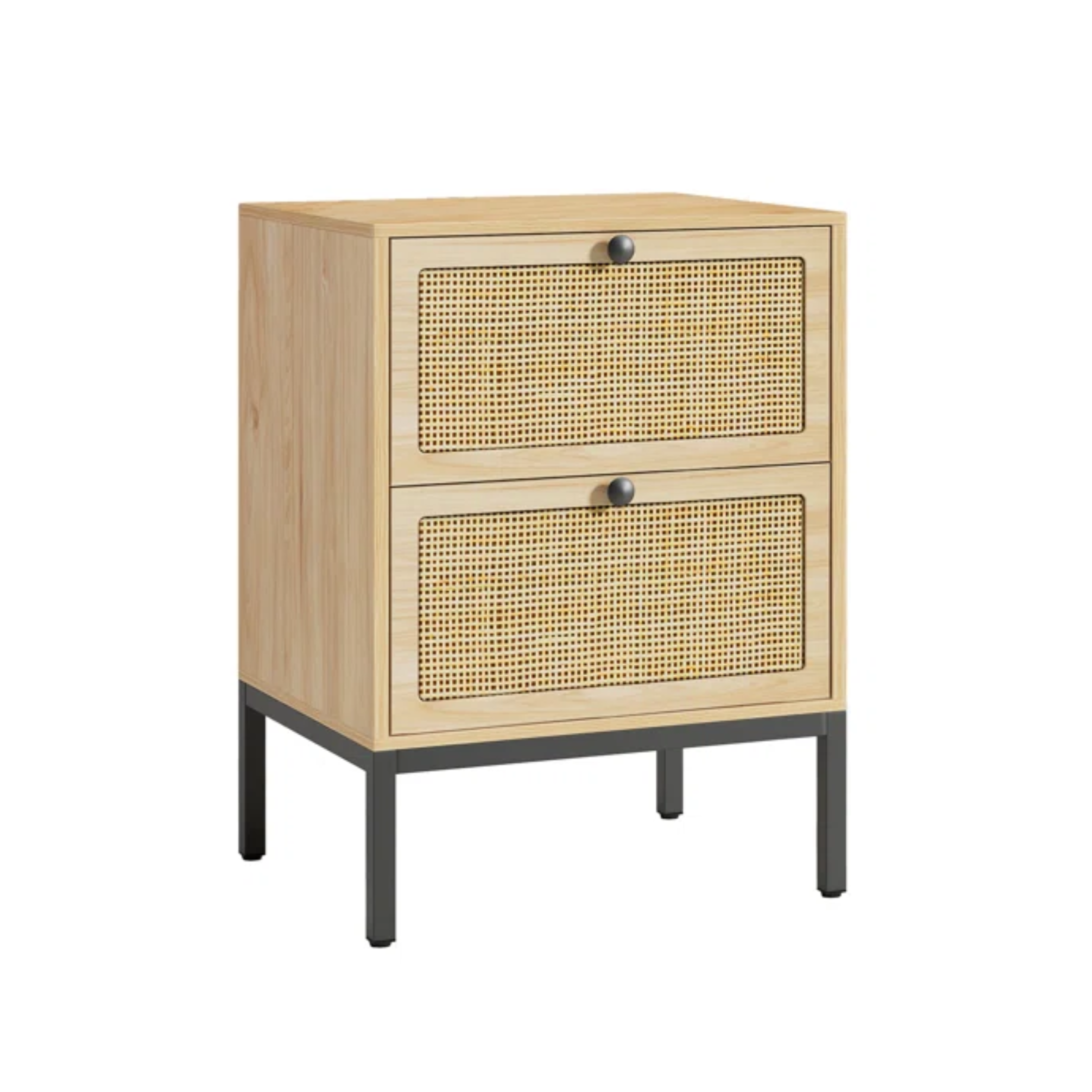 Sola Rattan Nightstand Set
