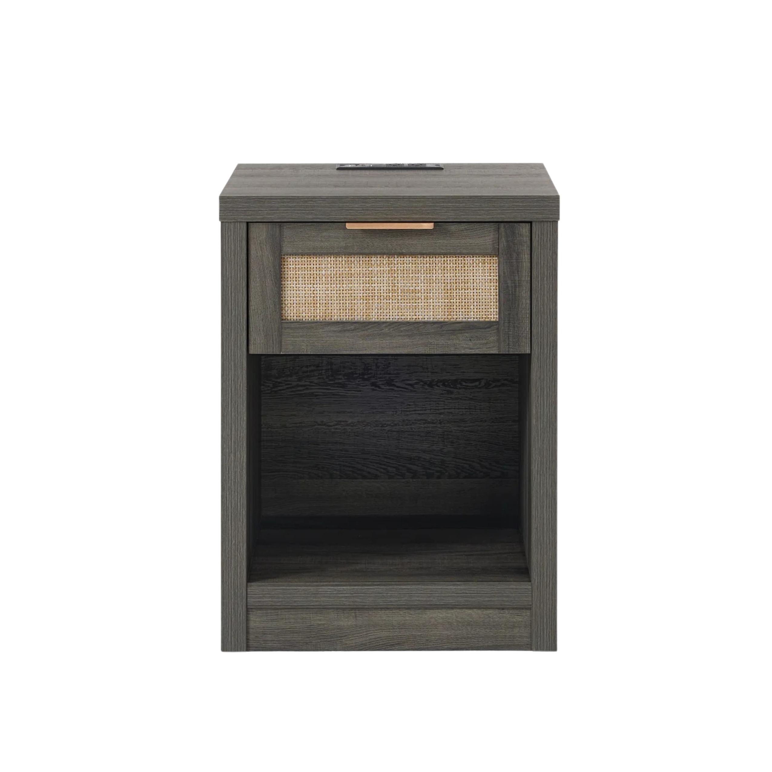 Kaelen Nightstand with Charging Station