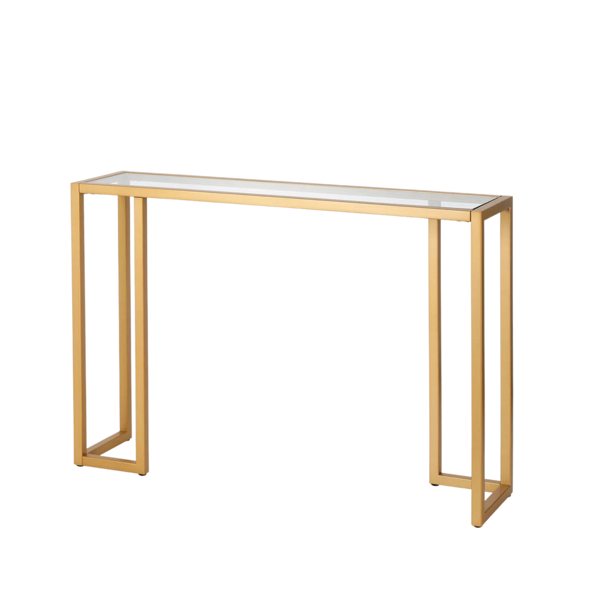 Lucent Glass Console Table