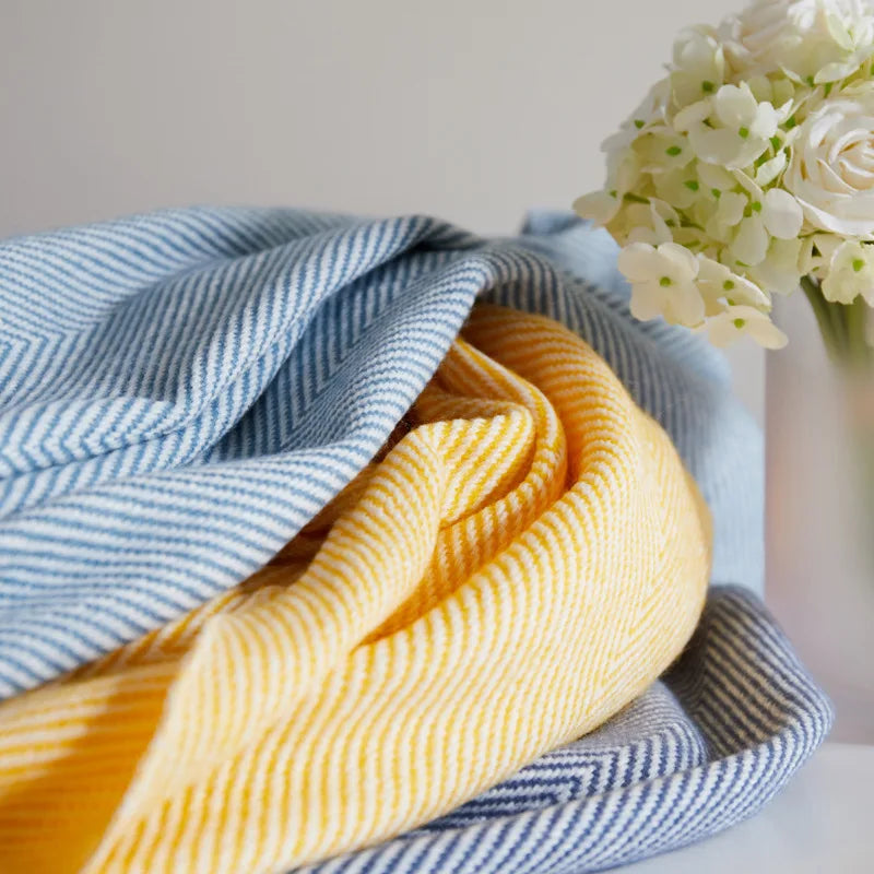 Sivra Striped Throw Blanket