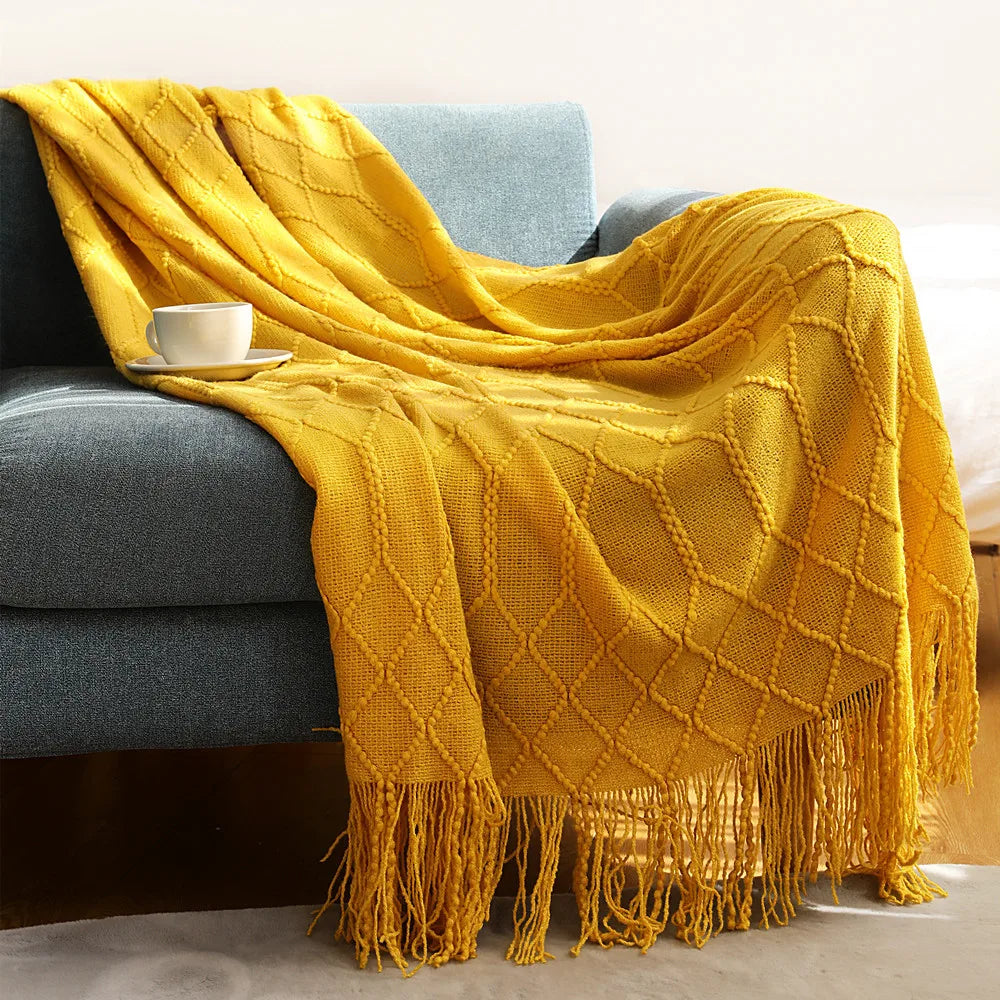 Sivra Striped Throw Blanket
