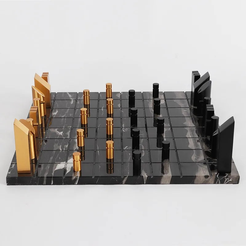 Regalis Metal Chess Set