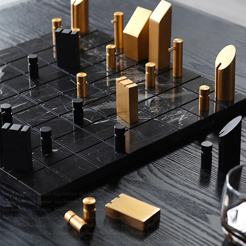 Regalis Metal Chess Set