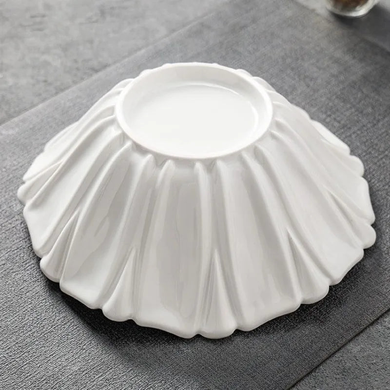 Tulira White Tulip Bowl