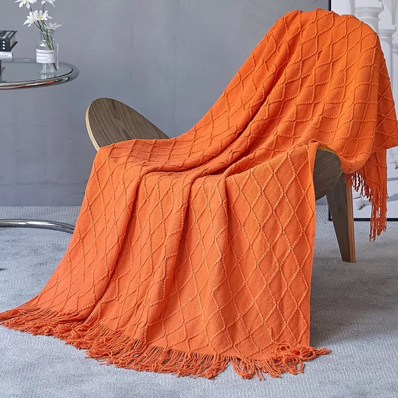 Sivra Striped Throw Blanket