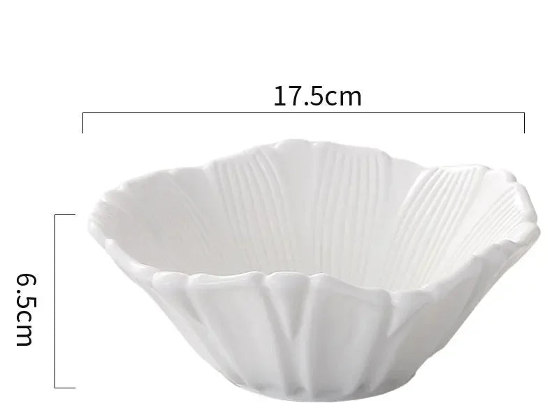 Tulira White Tulip Bowl