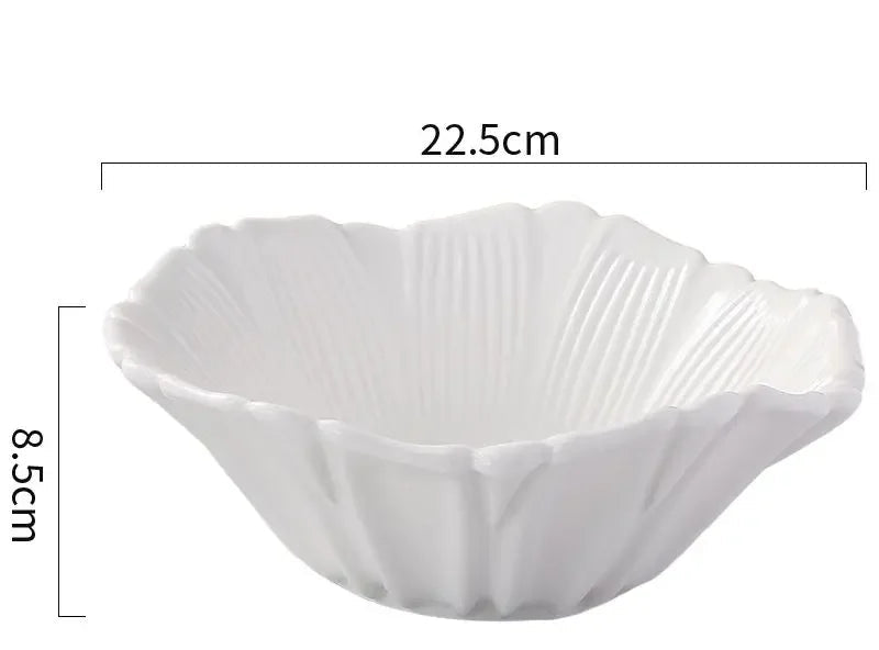 Tulira White Tulip Bowl