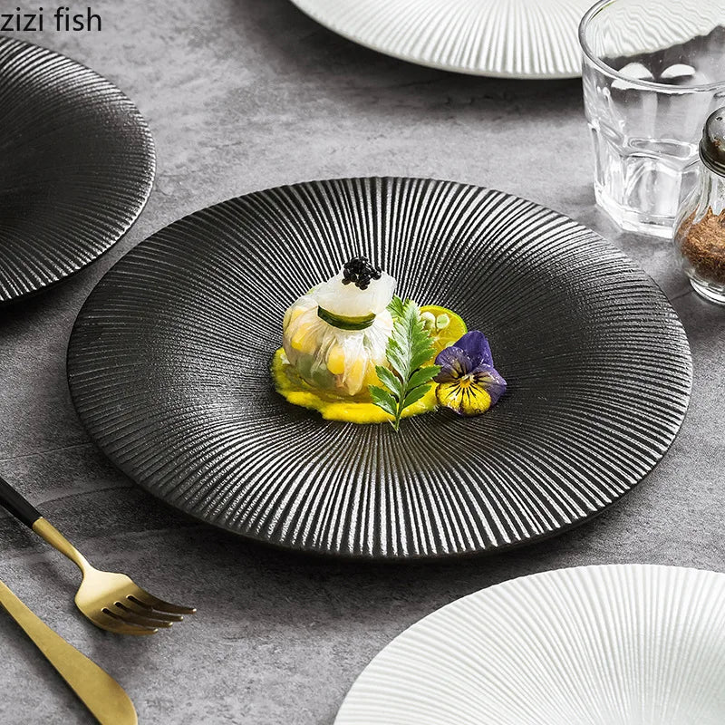 Sorelia Frosted Ceramic Plate