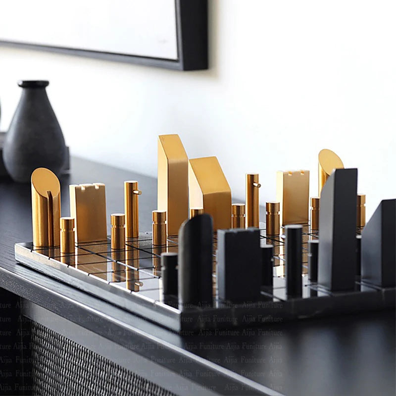 Regalis Metal Chess Set