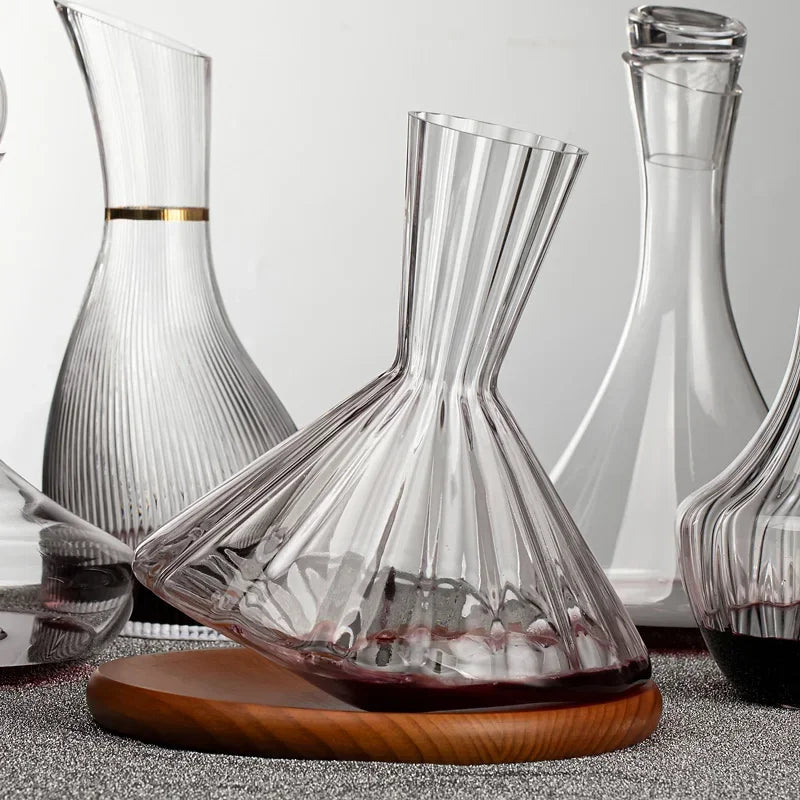 Caden Crystal Wine Decanter