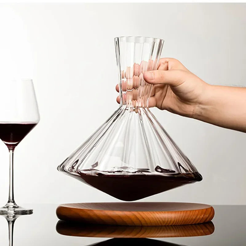 Caden Crystal Wine Decanter