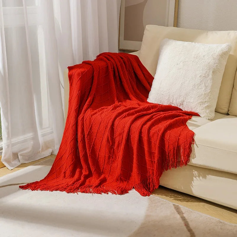 Sivra Striped Throw Blanket